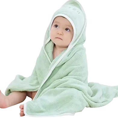 Baby Cap Towel Baby Hooded Towels -1 Pc - Rokomari product
